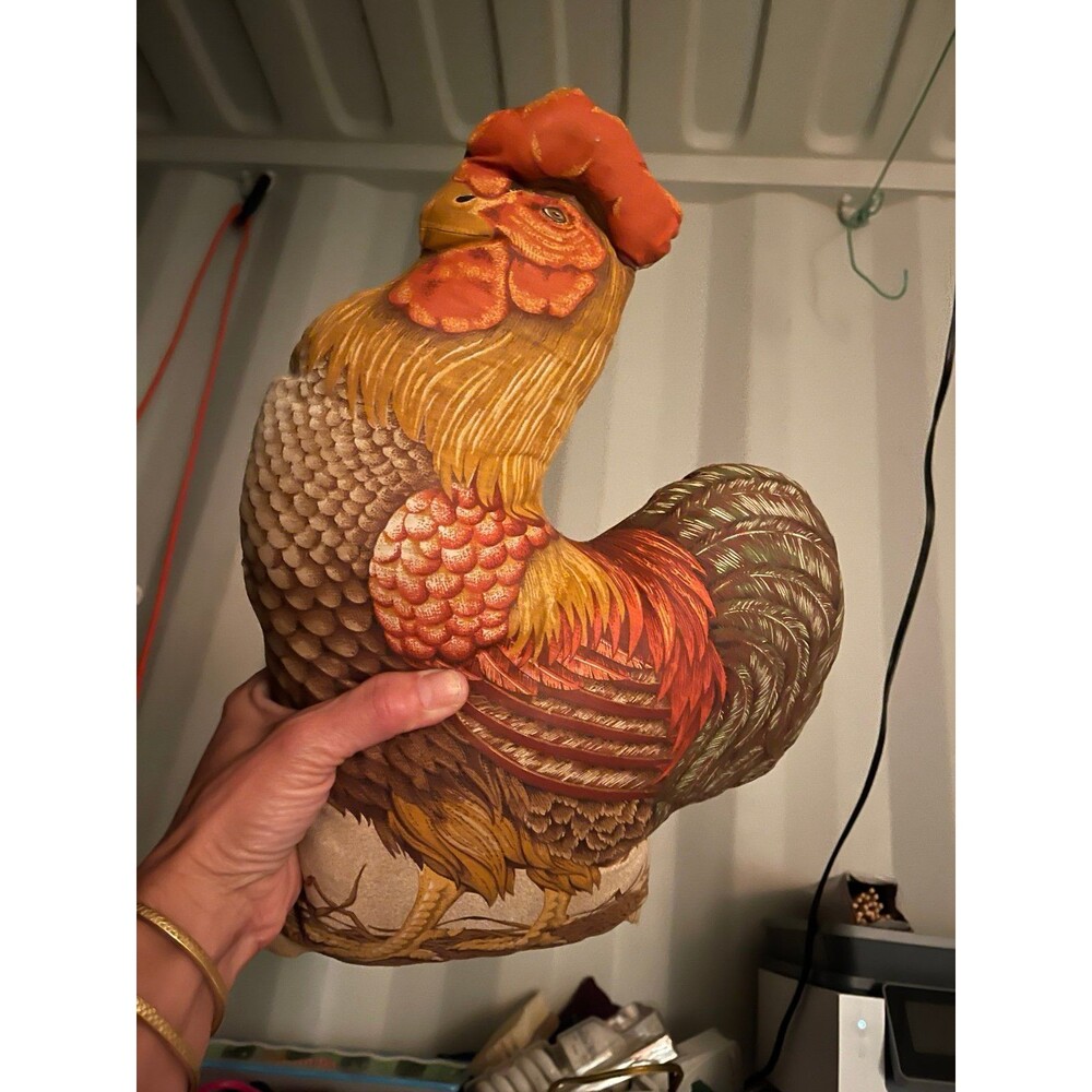 Vintage Rooster doorstop
